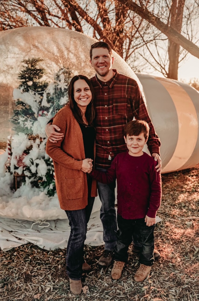 Mohler family winter photo